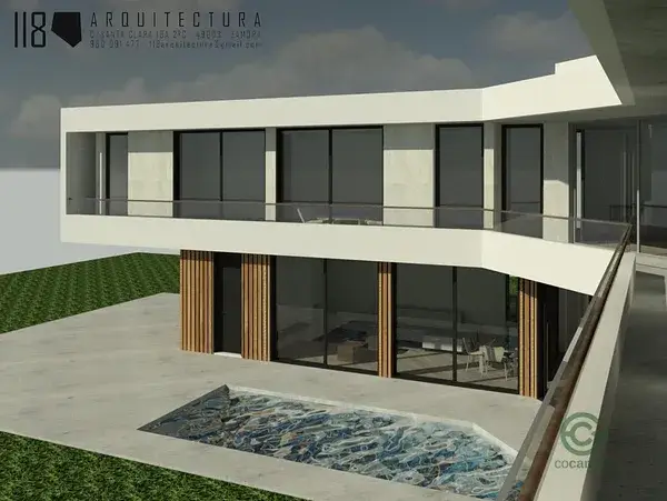 Casa Modular 120m2 Contenedores Maritimos 3 Habitaciones 2 Baños