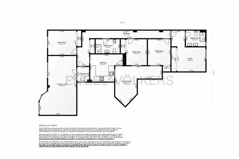 Apartamento en venta en Calle Ciscar Valencia 156m2 4 dormitorios