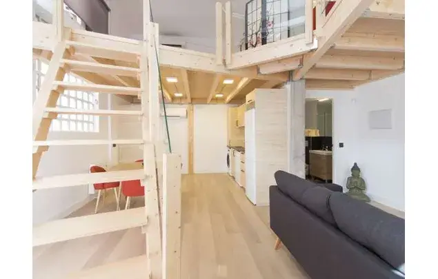 Estudio Amueblado 65m2 Madrid  Perfecto para Parejas