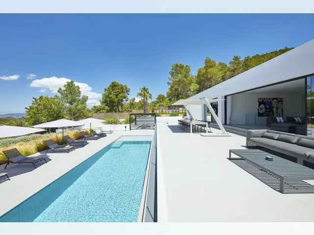 Villa de Lujo en Ibiza 5 Dormitorios Piscina Gimnasio y Sauna