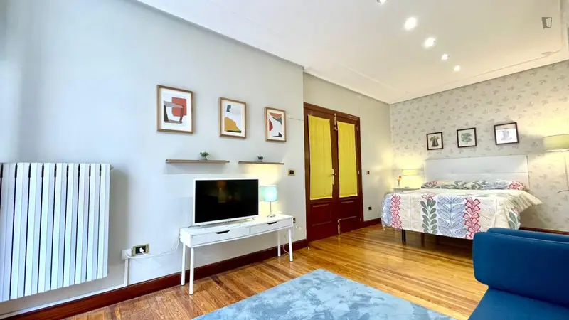 Loft Compartido con Terraza y Vistas al Guggenheim