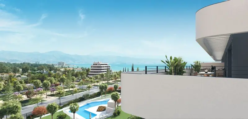 Apartamento en Torremolinos 2 dormitorios 2 baños Primera Linea de Playa