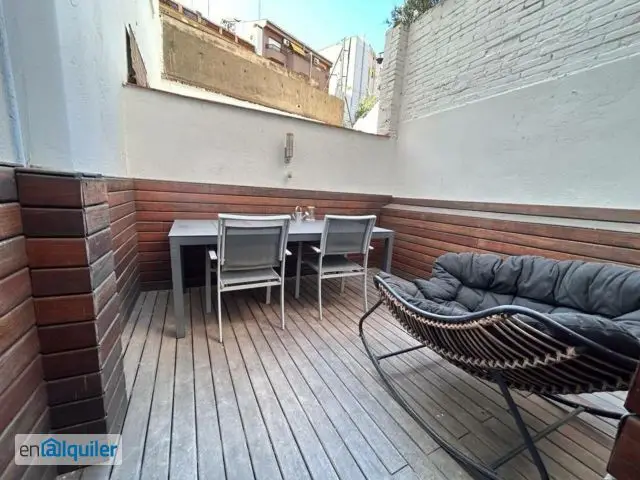 Alquiler piso terraza Sarrià / sant gervasi