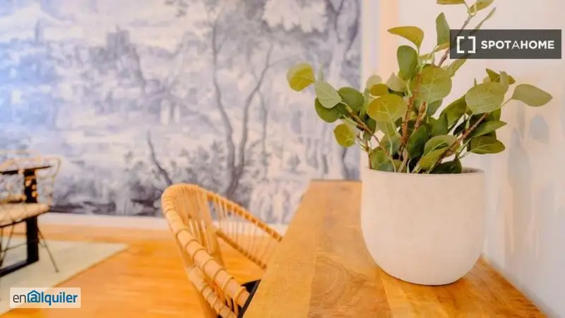 Apartamento 2 Dormitorios Jerónimos Madrid Amueblado