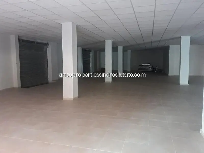 Local Comercial en Monóvar Alquiler a Largo Plazo