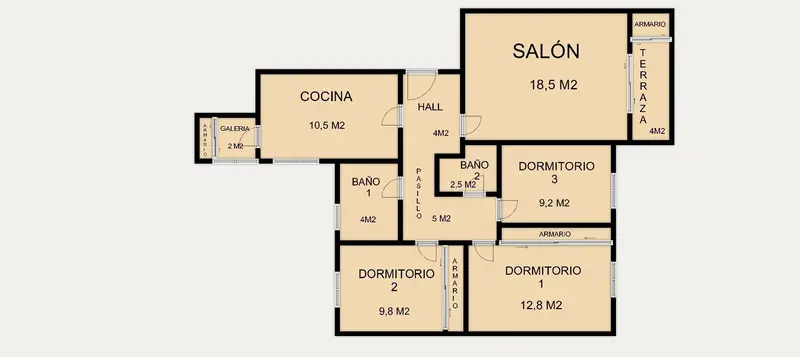Alquiler Piso 3 Dormitorios Garaje Calefaccion Actur Zaragoza