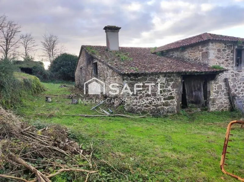 Finca Rustica 7000m2 Casa A Estrada Naturaleza