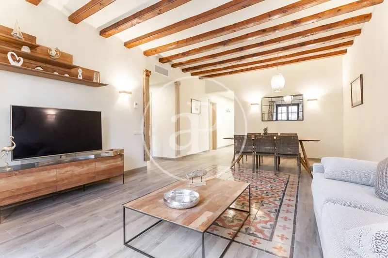 Apartamento en alquiler en el Born Barcelona 95m2 2 habitaciones