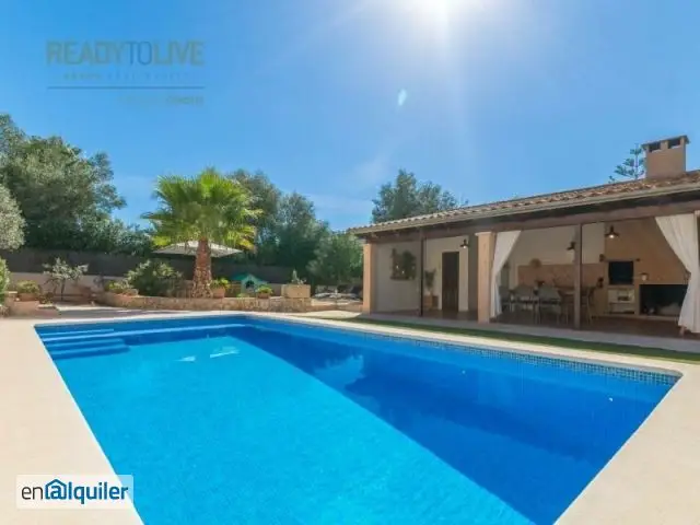 Casa en Portocolom con Piscina y Jardin para Familias