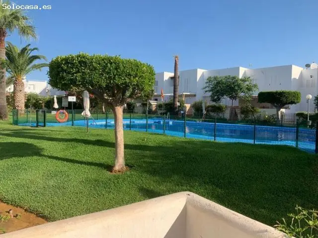 Duplex Adosado Mojacar con Piscina y Jardin
