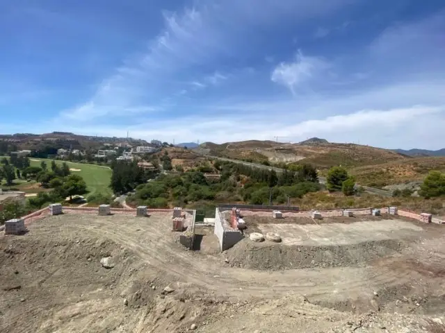 Terreno Venta Benahavis Villa de Lujo Vistas Golf Mar