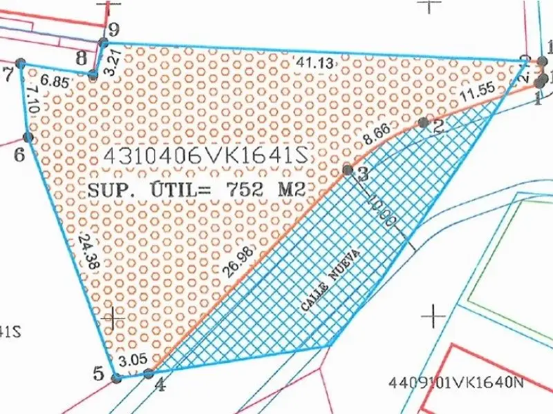 Venta Suelo 752m2 Navalcarnero 13-14 Viviendas