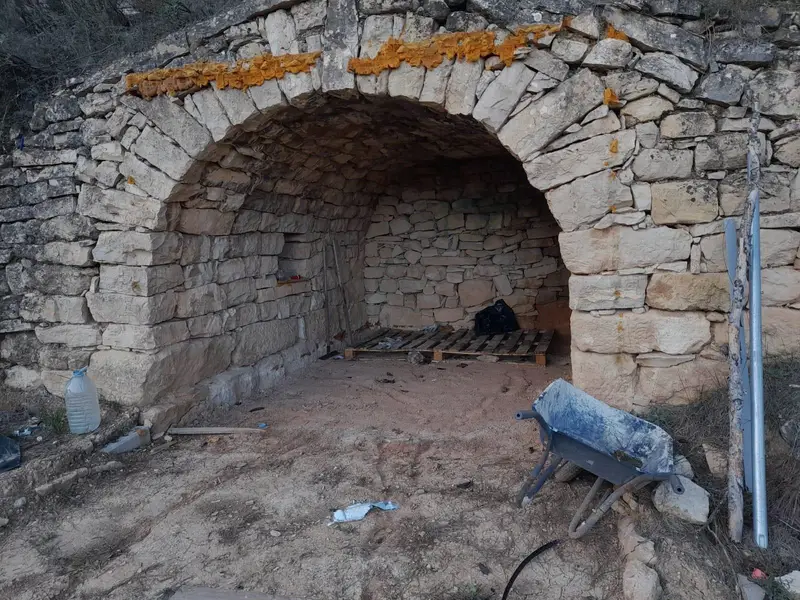 Venta Terreno Corbera de Ebre 38 Has Casa de Madera