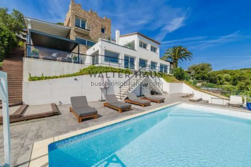 Chalet con Vistas al Mar en Calonge Costa Brava