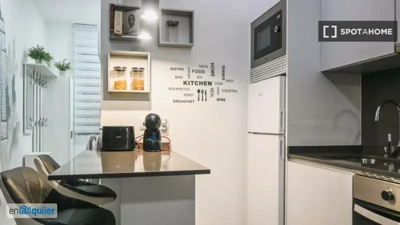 Apartamento entero de 1 habitaciones en Madrid