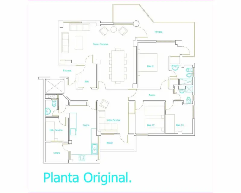 Apartamento en Venta Santa Cruz de Tenerife Gran Piso Exterior para Reformar