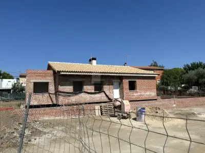 Chalet Pareado Obra Nueva Navas del Rey Madrid