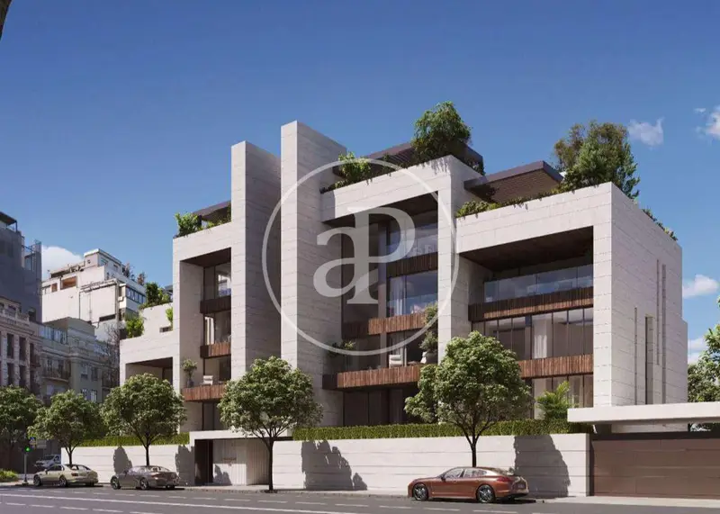 Obra Nueva de Lujo en El Viso 8 Viviendas con Piscina