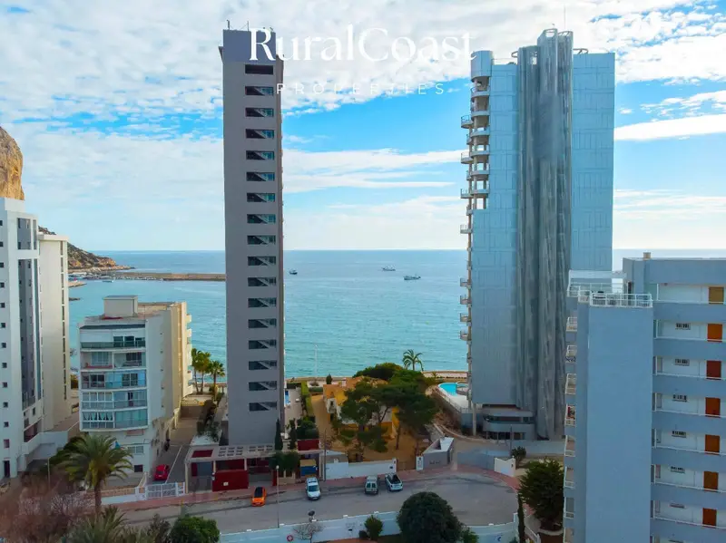 Atico en Calpe con Vistas al Mar