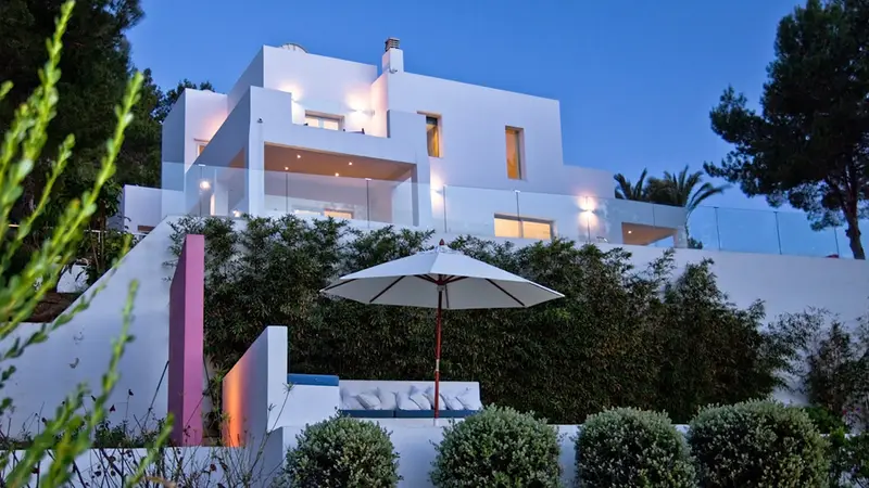 Casa Villa 6 Dormitorios Ibiza Alquiler Lujo Piscina Vistas