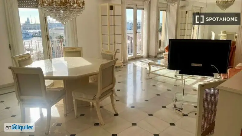 Apartamento 4 Dormitorios El Grau Valencia Amueblado