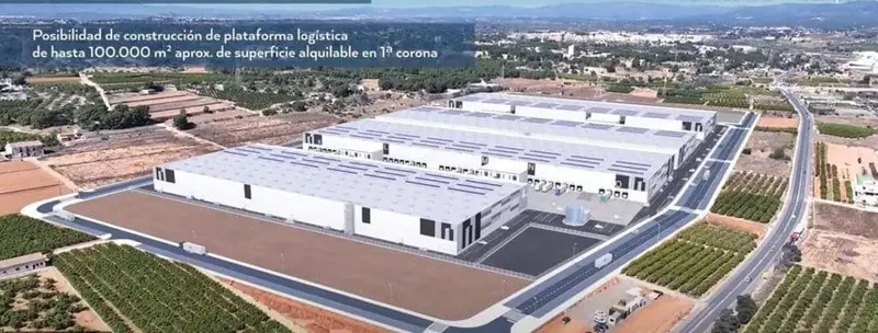Parcela Logística en Bétera 9000m2 Edificable Inmediatamente
