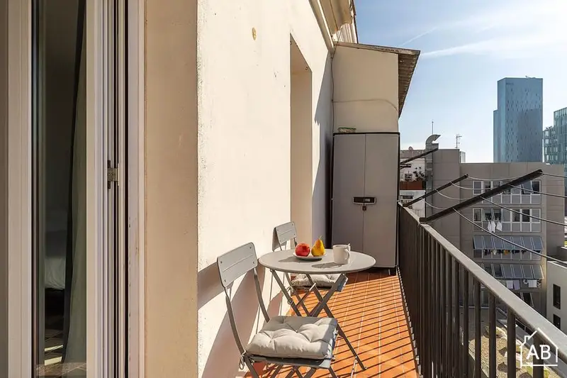 Atico 3 Dormitorios Poblenou Balcon WiFi Netflix