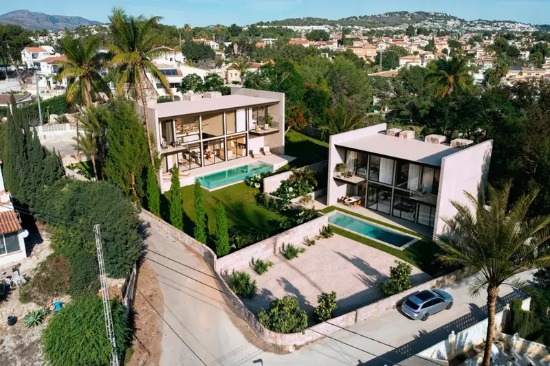 Venta Villa Lujo Calpe 3 Dormitorios Piscina Privada Vistas Mar