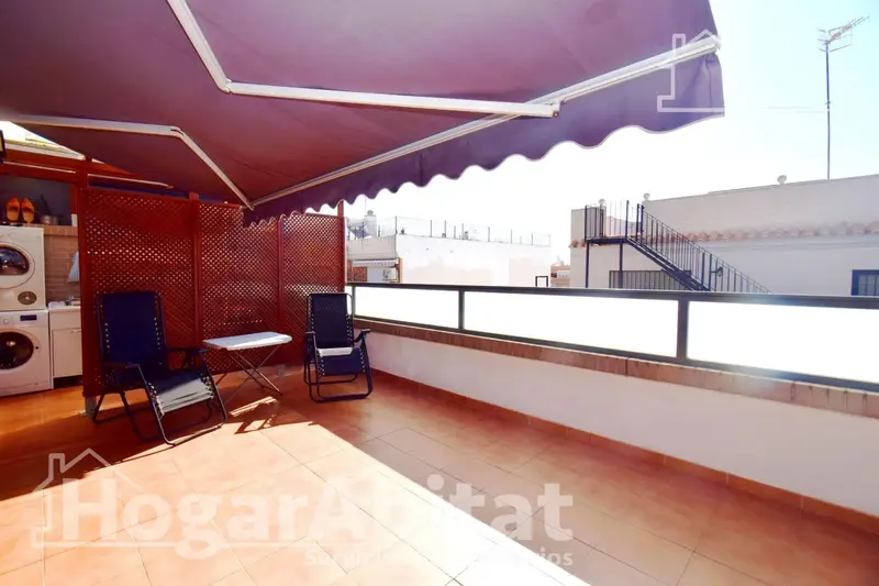 Atico en venta Puerto de Sagunto 2 terrazas trastero garaje