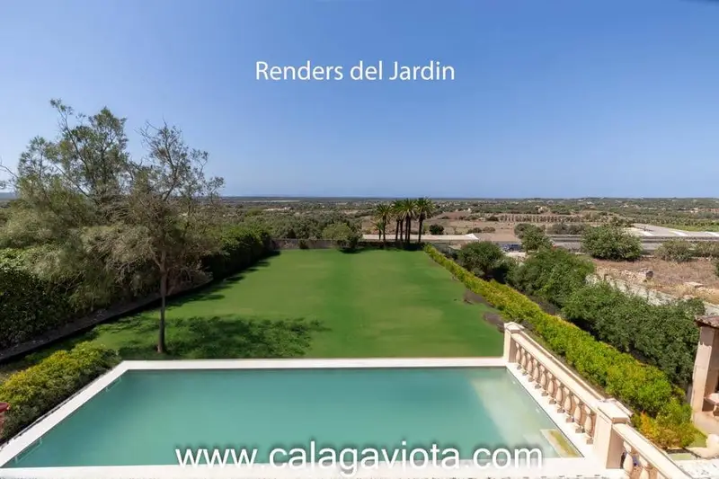 Casa en venta en Ses Salines Mallorca con vistas al mar