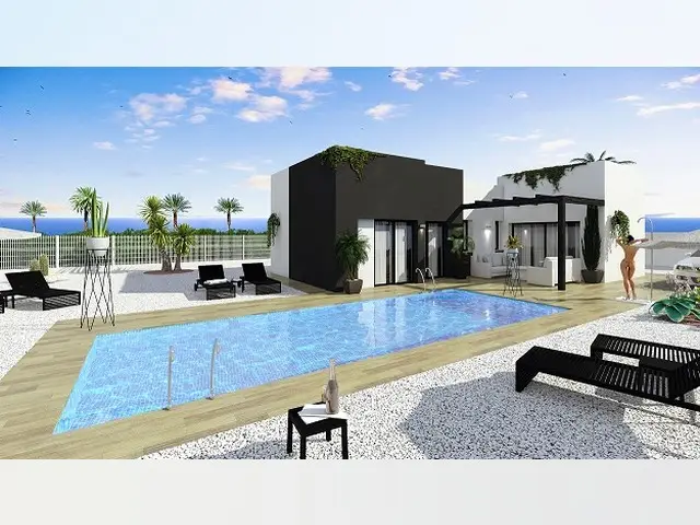 Casa Villa 2 Dormitorios Vera Piscina Privada Nueva Construccion