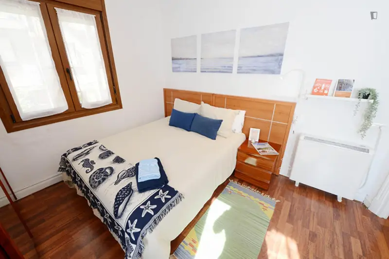 Habitacion Doble en Piso de 3 Habitaciones Bilbao