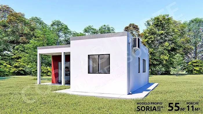 SORIA Modular 55m2 Vivienda Prefabricada 2 Dormitorios