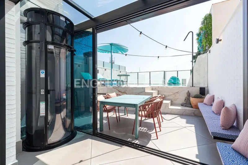 Atico de Lujo en Salamanca Madrid 400m2 2 Terrazas Piscina Privada
