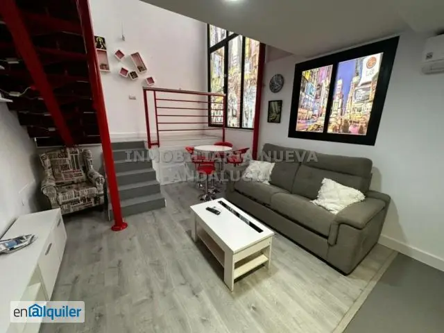 Alquiler Loft Amueblado con Terraza Centro