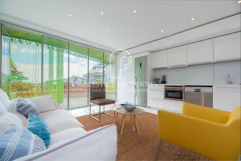 Apartamento en venta en Ibiza ciudad con vistas al mar