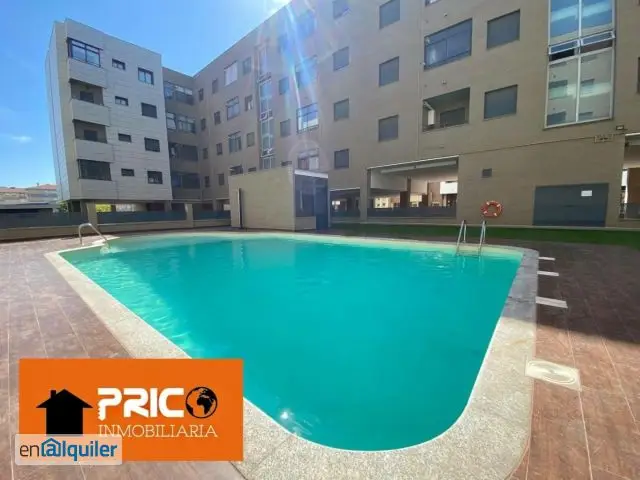 Alquiler piso 3 dormitorios terraza Sur