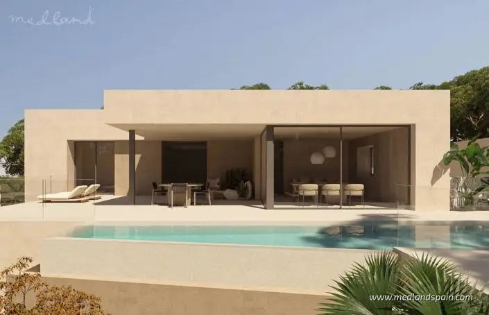 Villa de Lujo en Benissa Costa 4 Dormitorios Piscina Infinita