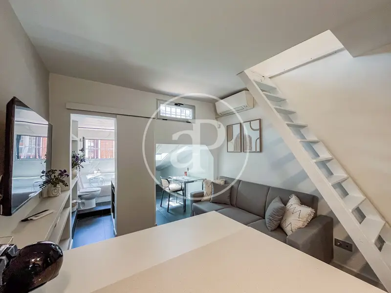 Ático duplex en alquiler en Malasaña