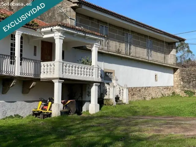 Casa Senorial Gallega 610m2 Terreno 12267m2 Teo A Coruna