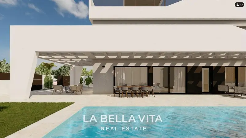 Casa Moderna en Ciudad Quesada  Alicante 3 Dormitorios Piscina y Cine