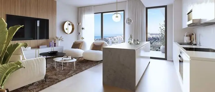 Apartamento en venta en La Cala de Mijas con vistas al mar