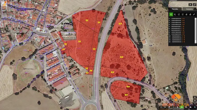 Venta Terreno Aljucen 13000m2 Urbanos 28000m2 Rusticos