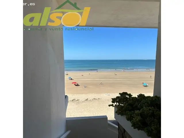 Alquiler Piso Primera Linea Playa El Puerto de Santa Maria