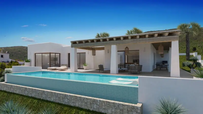 Villa de Lujo Estilo Ibicenco en Javea