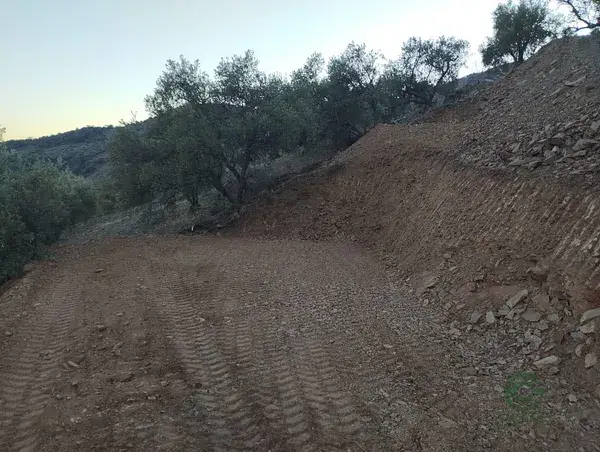 Parcela 1101m2 con Olivos Ideal Motorhome Malaga