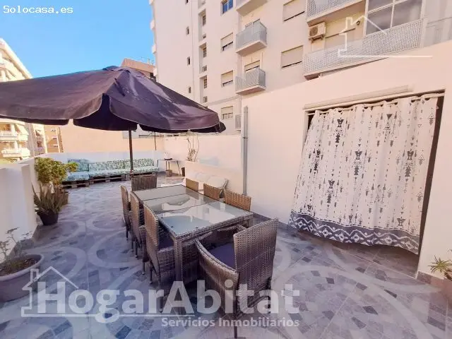Amplia Casa Reformada Castellón Terraza Patio 3 Dormitorios