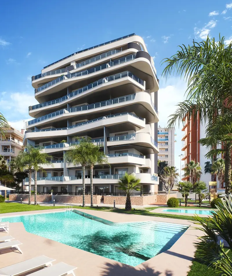 Apartamentos de Lujo en Guardamar del Segura con Piscina