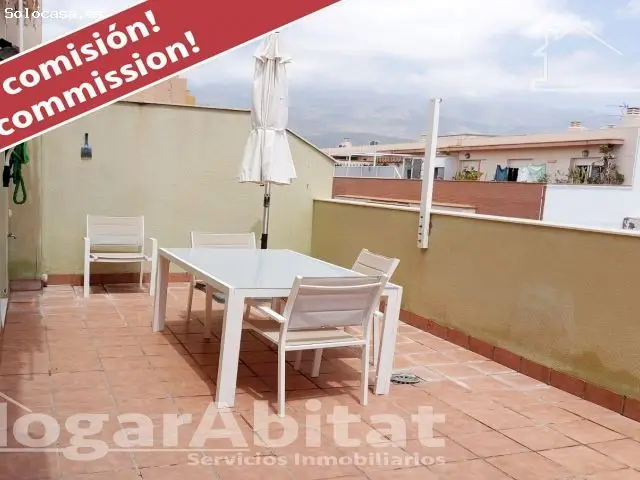 Atico Luminoso Centro El Ejido Gran Terraza