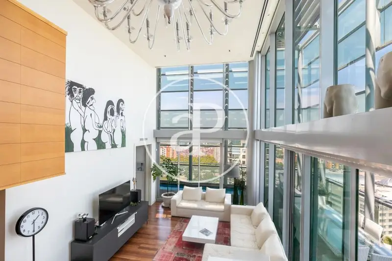 Atico Duplex Diagonal Mar Vistas Mar Terraza Jacuzzi